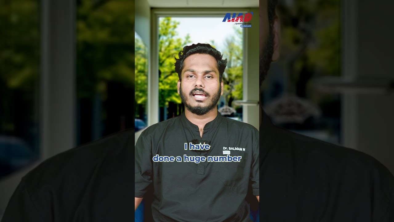 Kerala Dentist’s Journey | Fellowship in Restorative Clinical Dentistry with Heavy OPD &  Patients