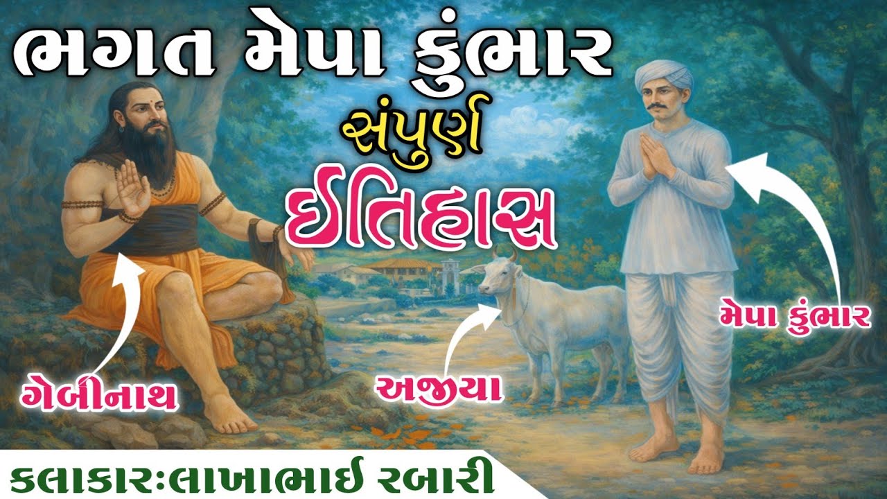 સંત શ્રી મેપા ભગત કુંભાર નો સંપુર્ણ ઈતિહાસ સાહિત્યકાર લાખાભાઇ રબારી 