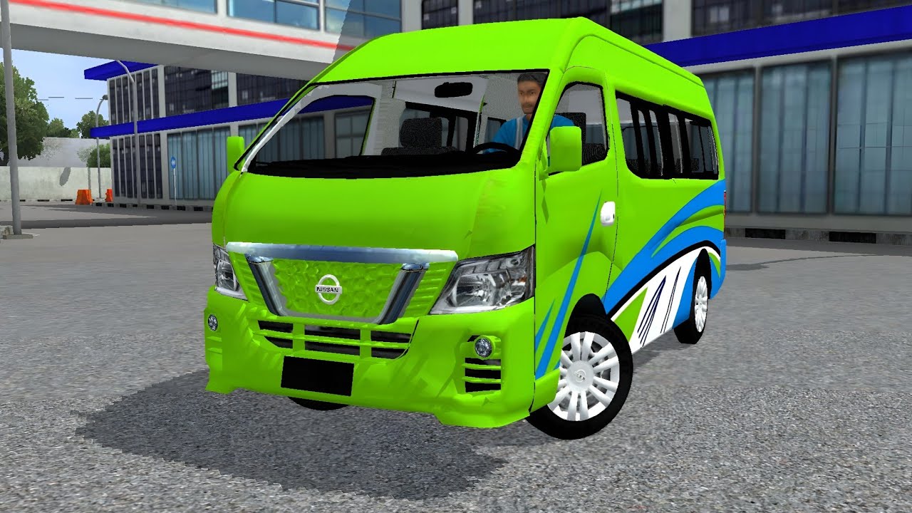 NISSAN NV350 BUSSID MOD BUS SIMULATOR INDONESIEN 