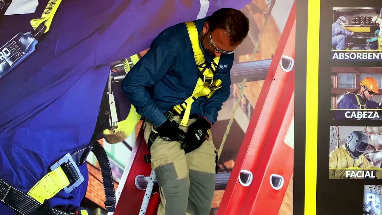 Cómo ponerse un arnés en X Steelpro