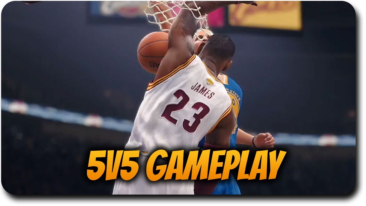 NBA Live 18 'NBA Finals 5v5 GAMEPLAY' Warriors vs Cavs Game 7