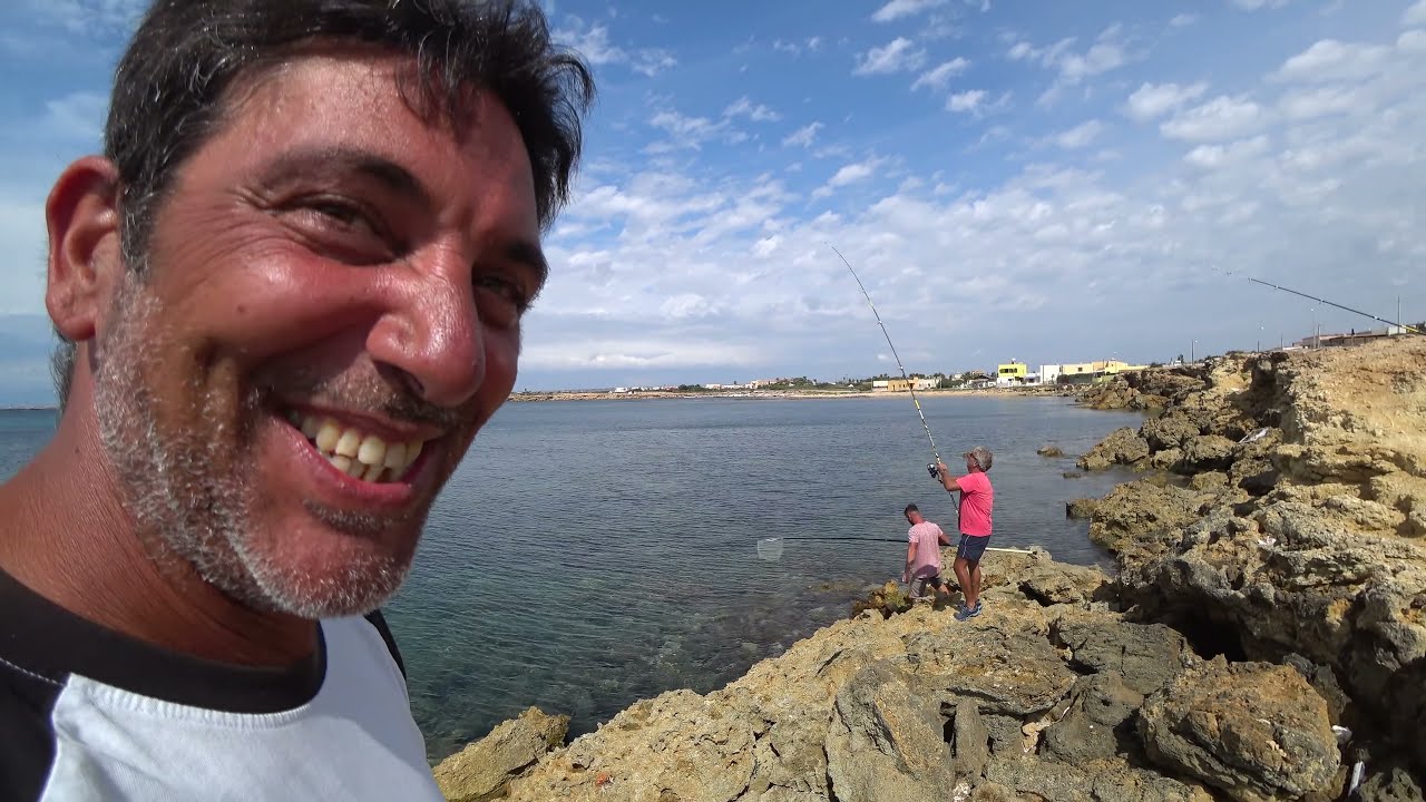 due sono big orata, 7 pesci con una canna da pesca che non si dimentica. fishing with bobbit worm