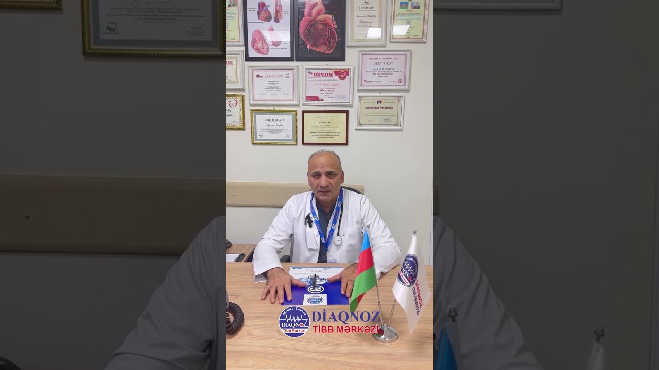 Dr. Ağadadaş Rəşidov “Ürəyin işemik xəstəlikləri”