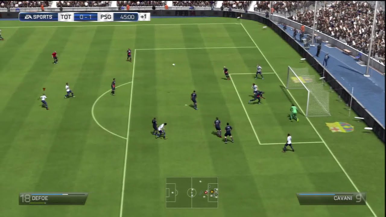 Fifa 14 Demo Gameplay PS3 - Tottenham v PSG