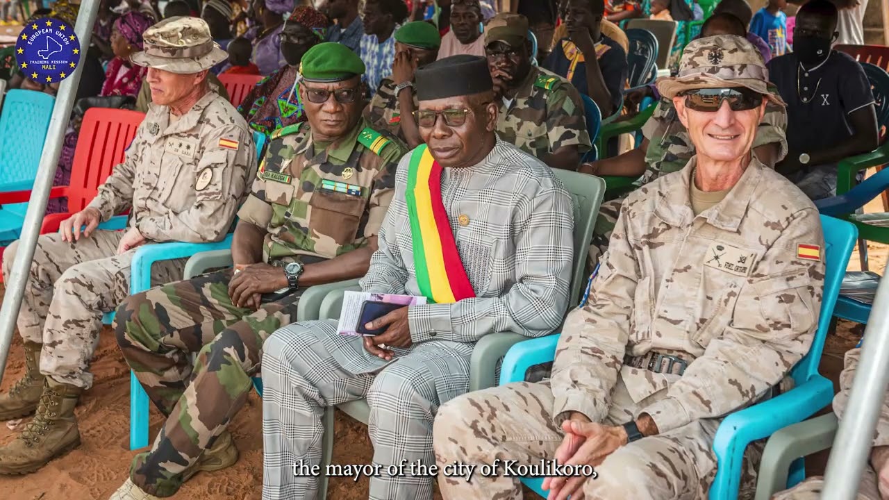 Les adieux chaleureux de Koulikoro au contingent de l'EUTM à Koulikoro