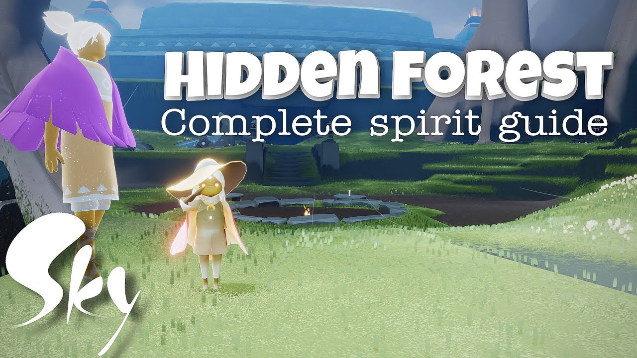 Sky Cotl - Hidden Forest - All Spirits Complete Guide | Noob Mode