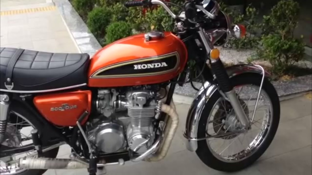 RONCO MARAVILHOSO DA HONDA CB 500 FOUR - BEST SOUND HONDA CB 500 FOUR
