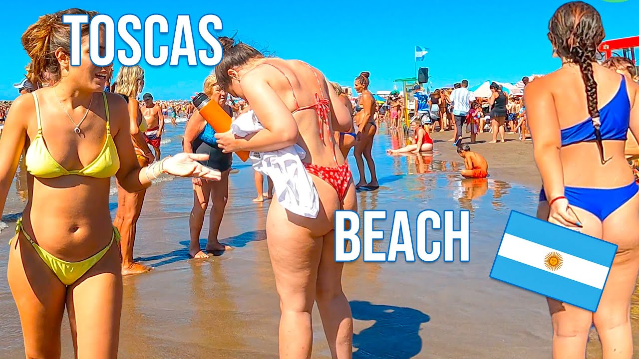 BEACH WALK TOSCAS BEACH (slow ed.) 🏖️ 4K/60fps