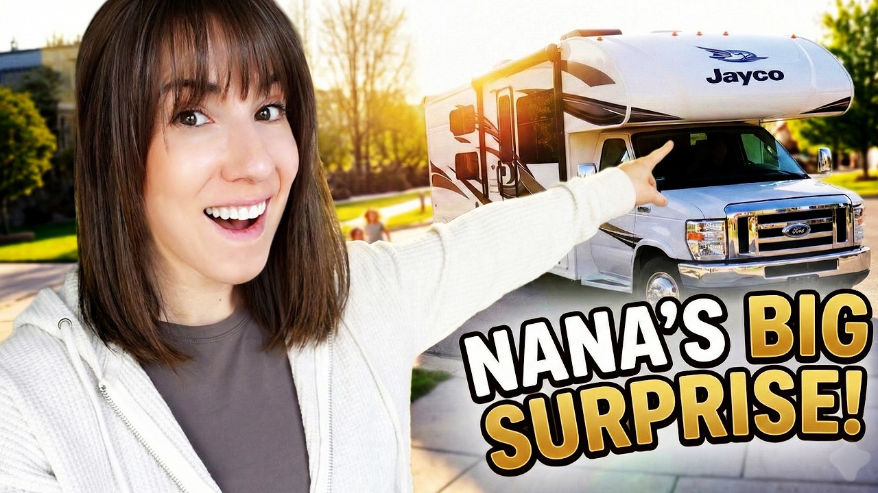 SURPRISING the Kids With A HUGE New RV!