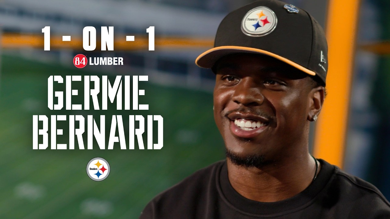1-on-1 with WR Germie Bernard | Pittsburgh Steelers