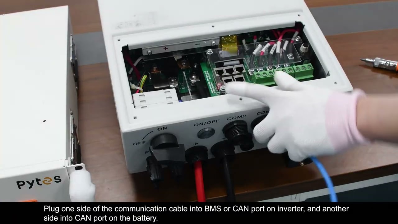 Deye & PYTES E-BOX 48100R Configuration Video EN