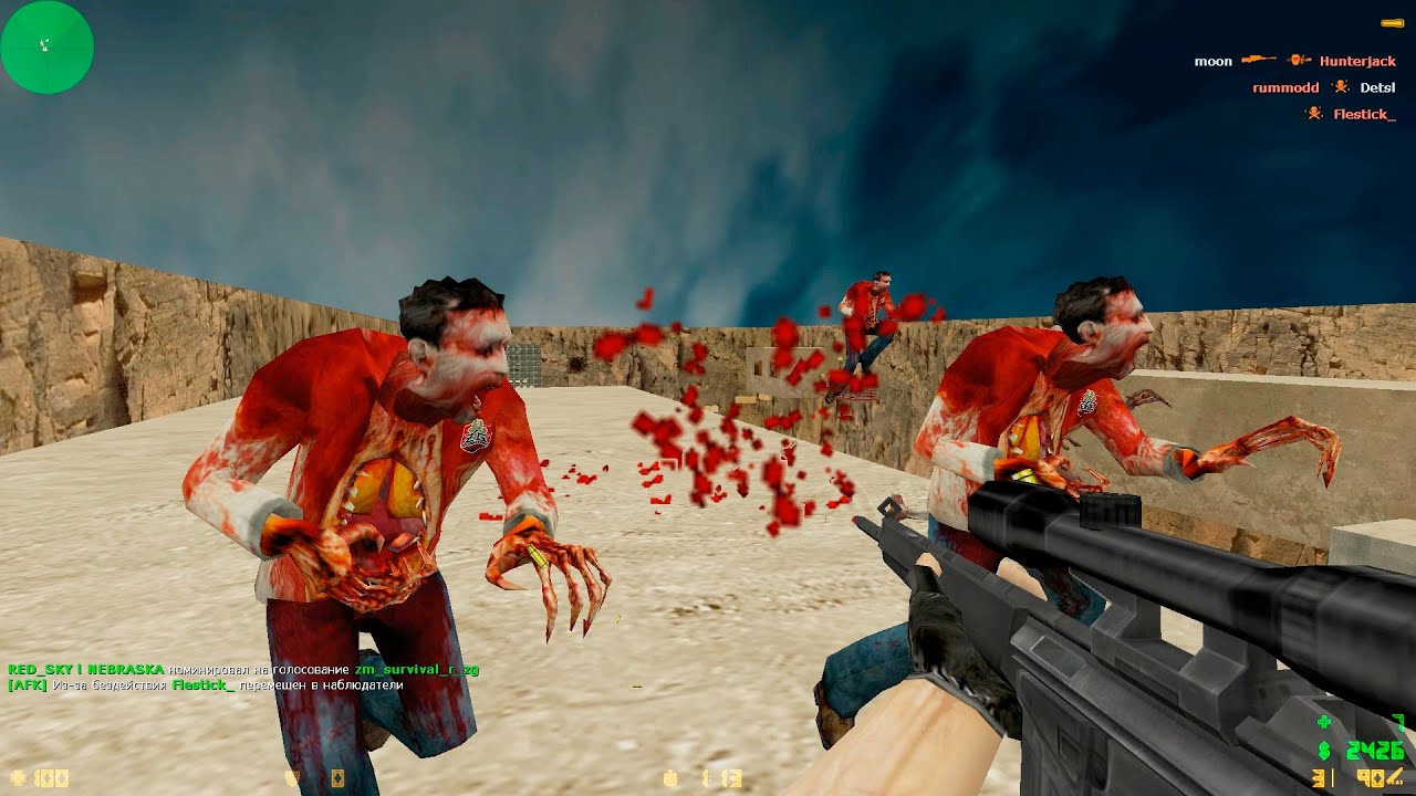 Counter-Strike 1.6: ZombieGround.ru # Biohazard