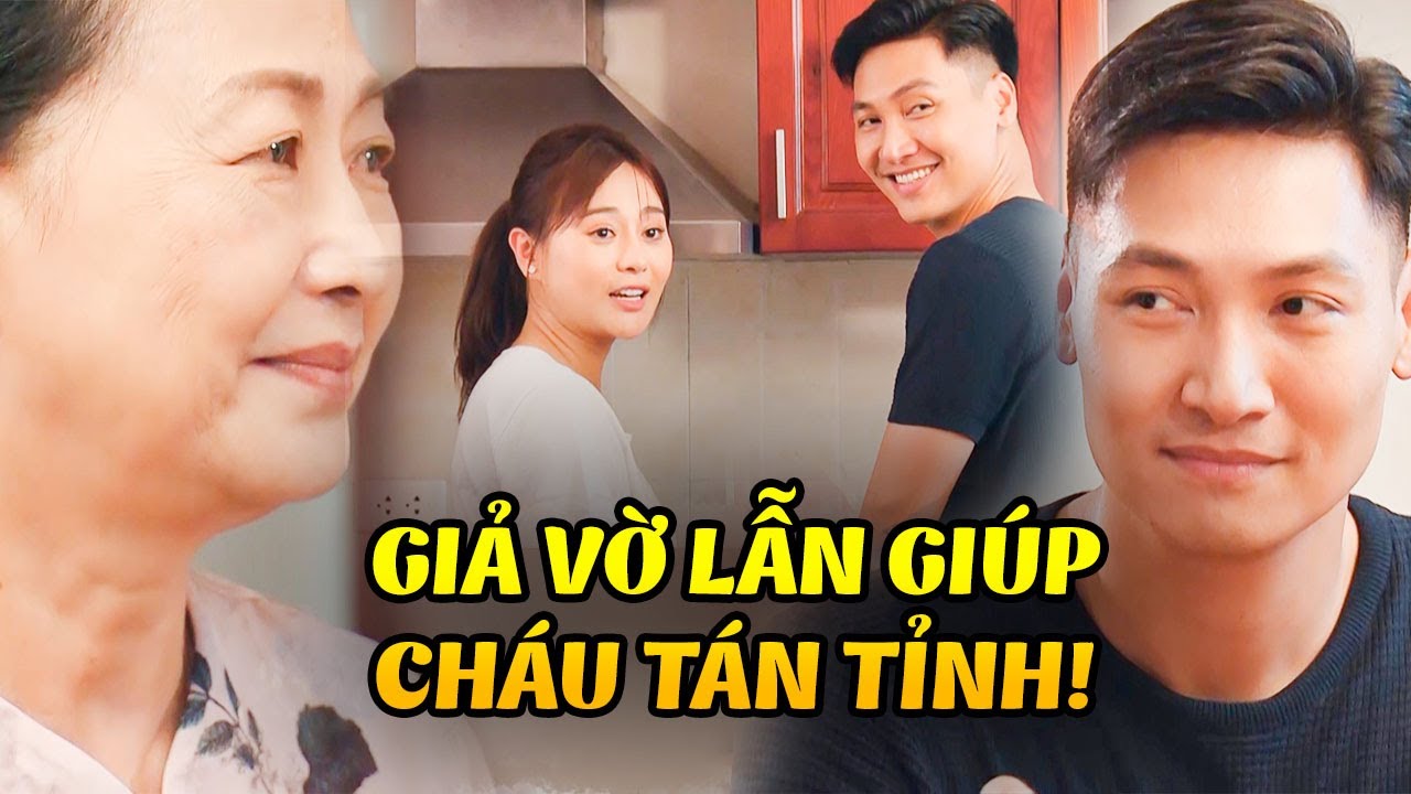 Bà nội giả vờ bị LẪN để 
