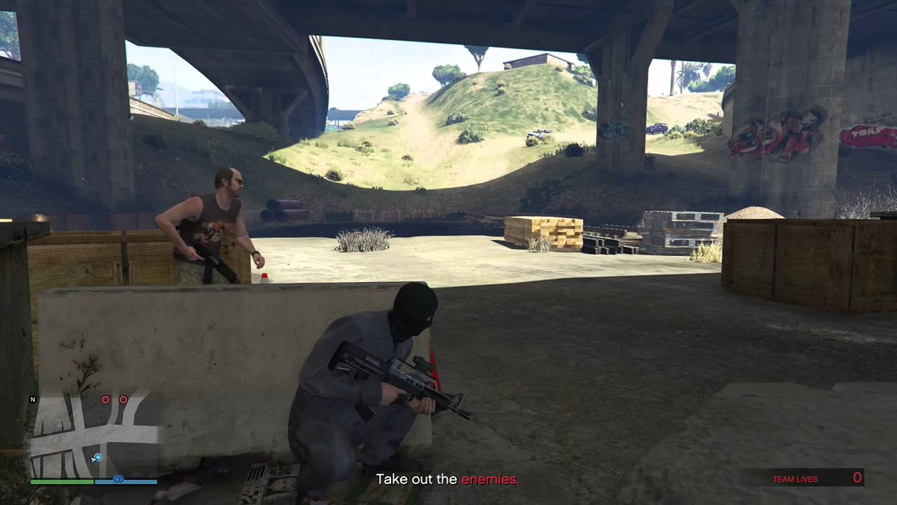 Heist (Series A Funding): Position Defending [Grand Theft Auto 5]