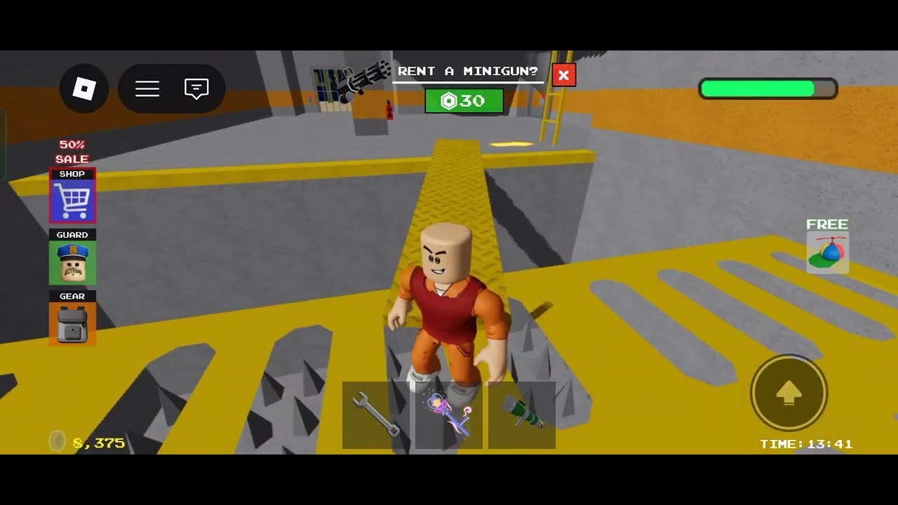 Finally barry prison run escape few! Part 2 #roblox