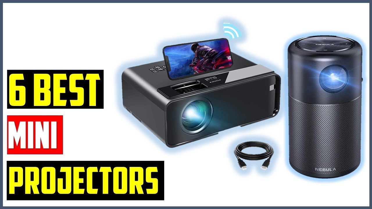 ✅ Top 6 Best Mini Projectors in 2022 - How to Find a Good Mini Projector?