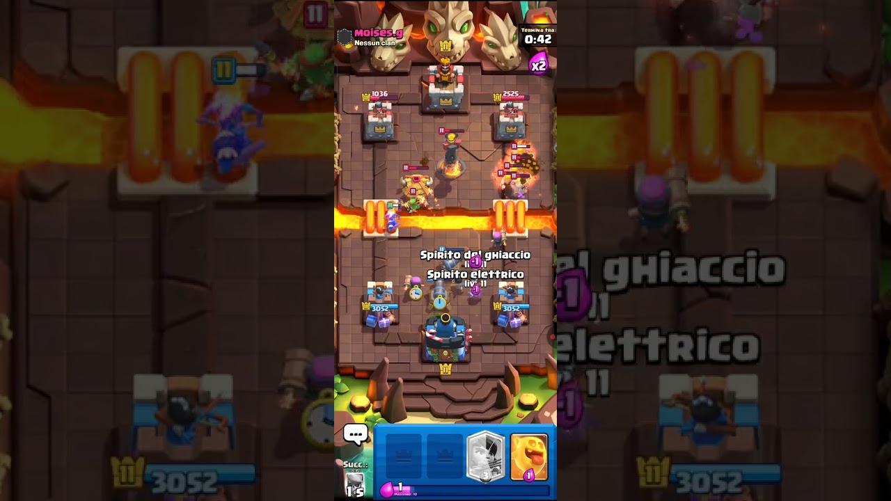 Gioco a clash Royale! 