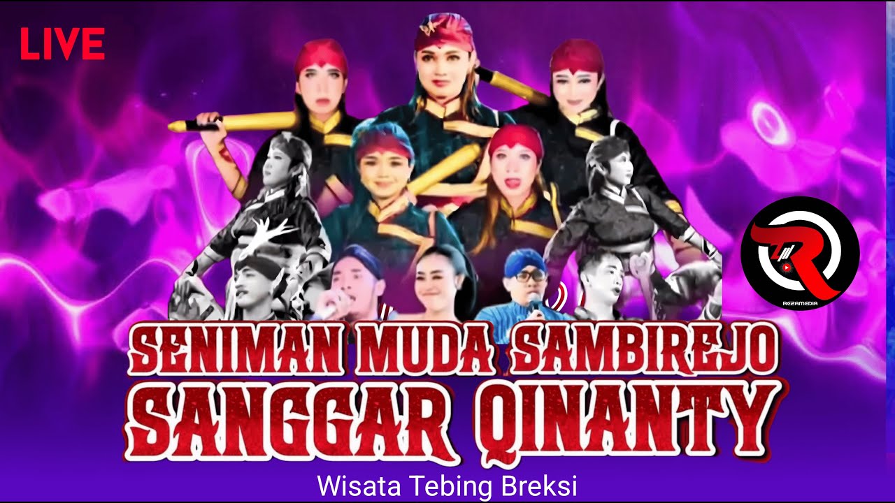 🔴Live🔥Warok Putri SANGGAR QINANTY Seniman Muda Samebirejo @ Wisata Tebing Breksi Prambanan