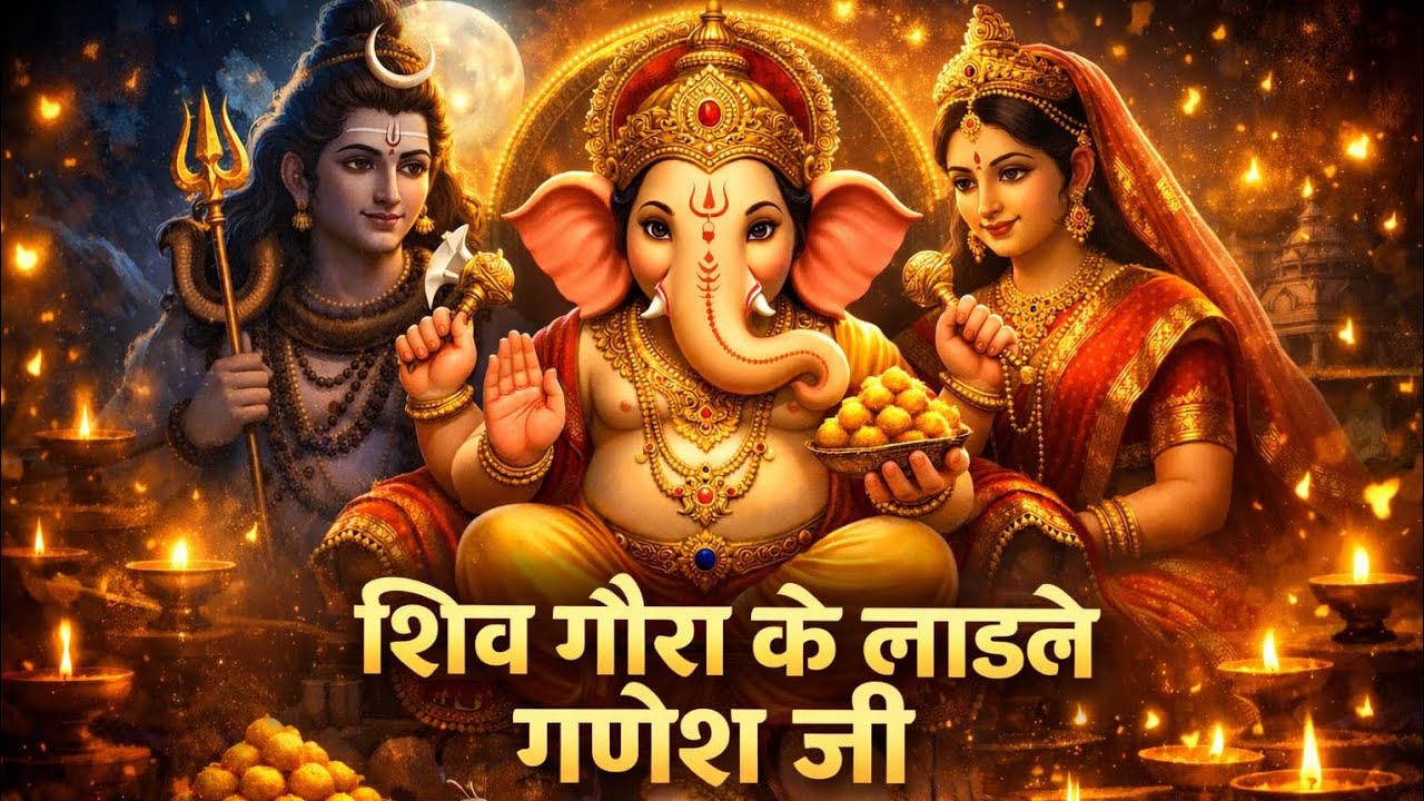 शिव गौरा के लाडले गणेश जी | इतना प्यारा भजन आपने कभी नहीं सुना होगा 😍🙏हर मनोकामना पूरी होगी 🙏✨ 