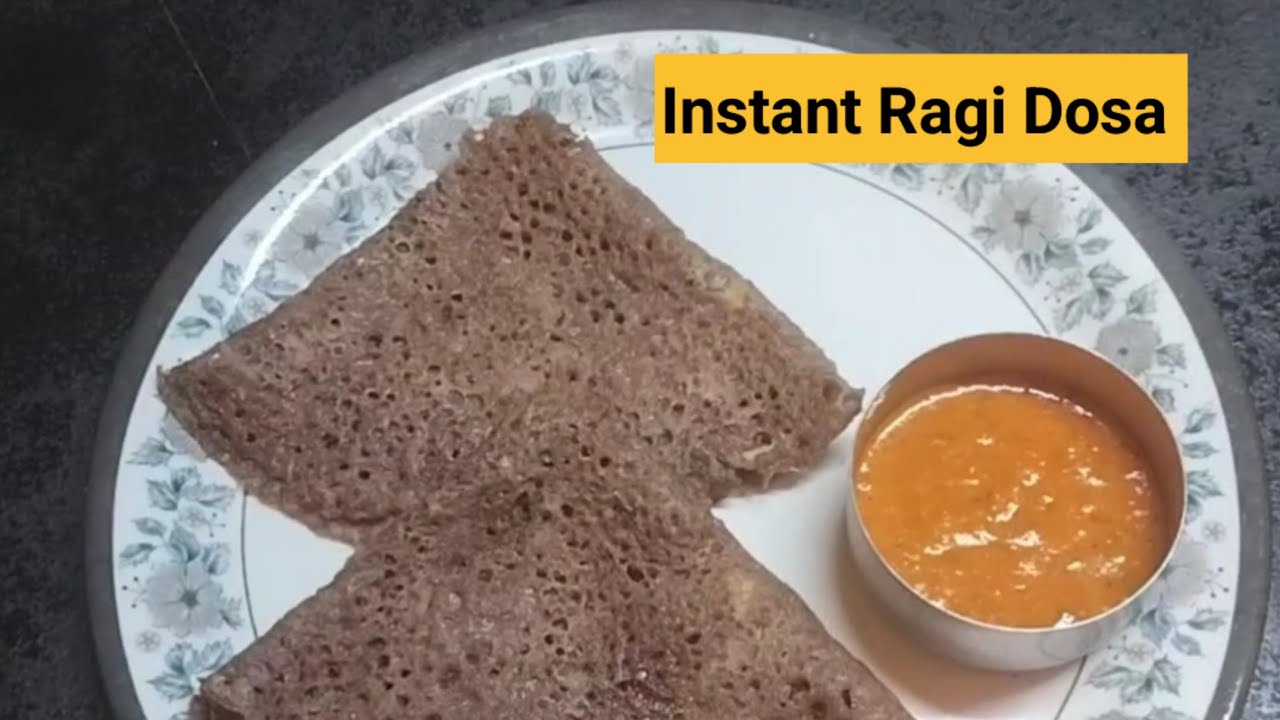 ರಾಗಿ ದೋಸೆ |Instant Ragi Dosa 