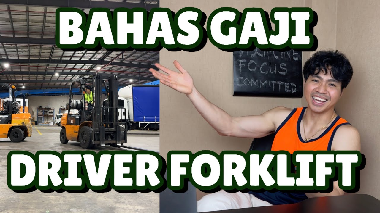 Seminggu Nyetir Forklift di Australia, BISA DAPET SEGINI??!!
