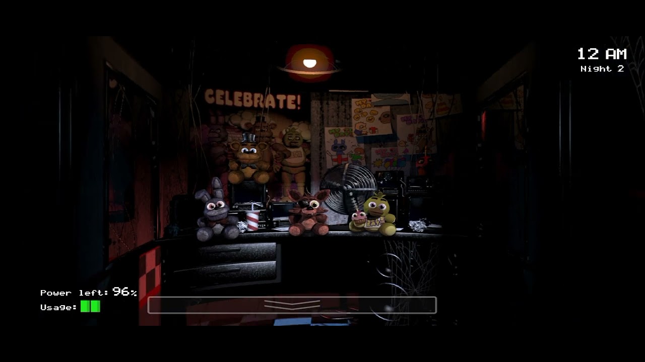 FNAF  1 ve 2 gece 