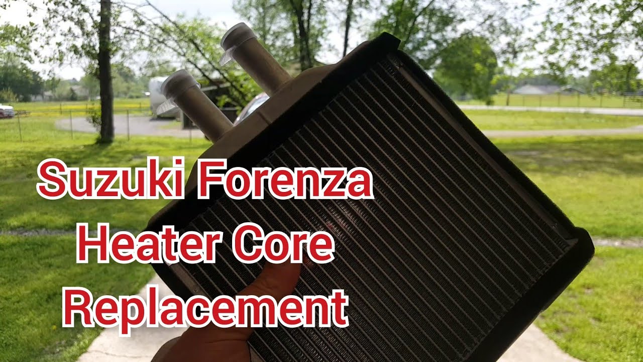 How to replace the heater core on 2008 suzuki forenza/Optra/Excell/Lacetti