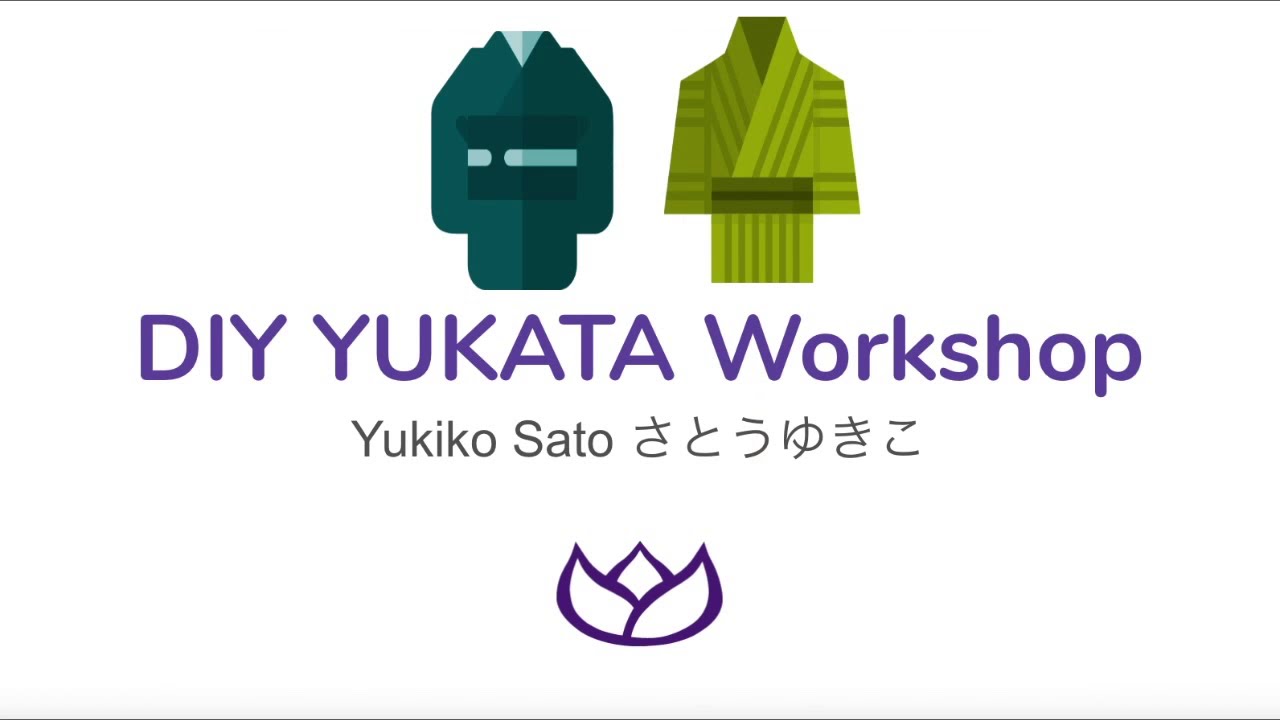DIY YUKATA making/hand sewing with Yukiko - How to make summer KIMONO - Skillshare Class Promo Video