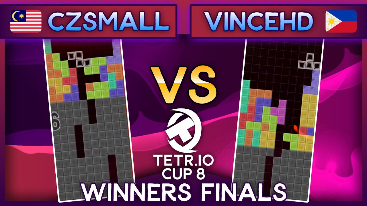 TETR.IO Cup 8 - CZSmall Vs. VinceHD - Winners Finals