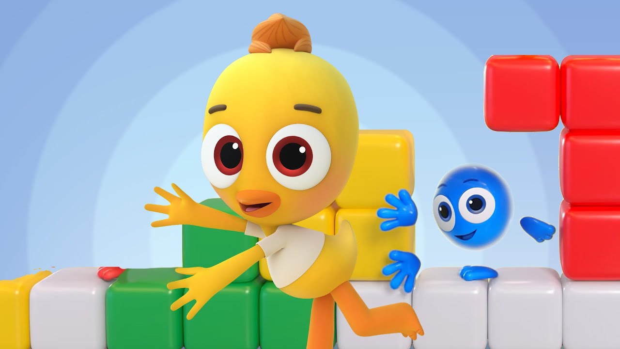 Beadies - Episode 11 - Colorful Blocks | Learn English | Super Toons TV - Kids Learning Videos
