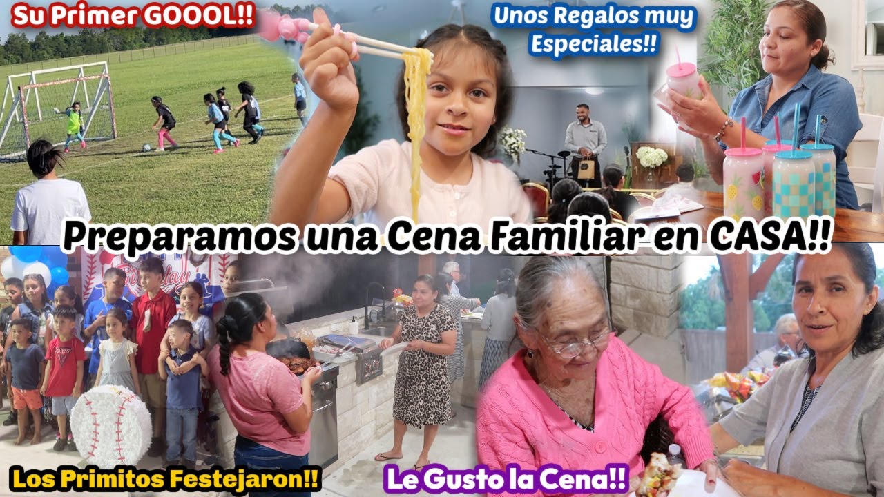 Lo Hizo🤩+Buscando Regalos para los Papas👷🏽‍♂️+Cena Familiar😍 Hubo Buffet en CASA🔥+Celebrando Todos🥳