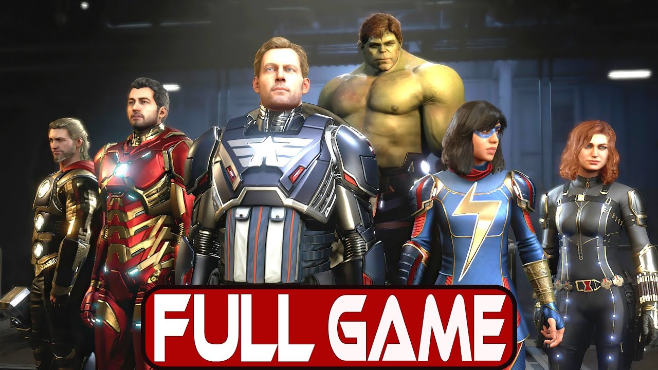 Marvel's Avengers  - Full Game Walkthrough (PS4 1080p)