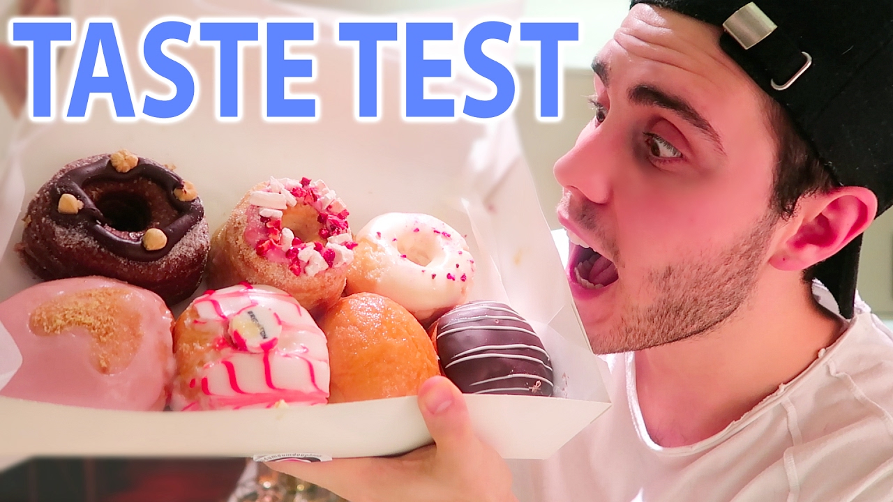 CRAZY DOUGHNUT TASTE TEST