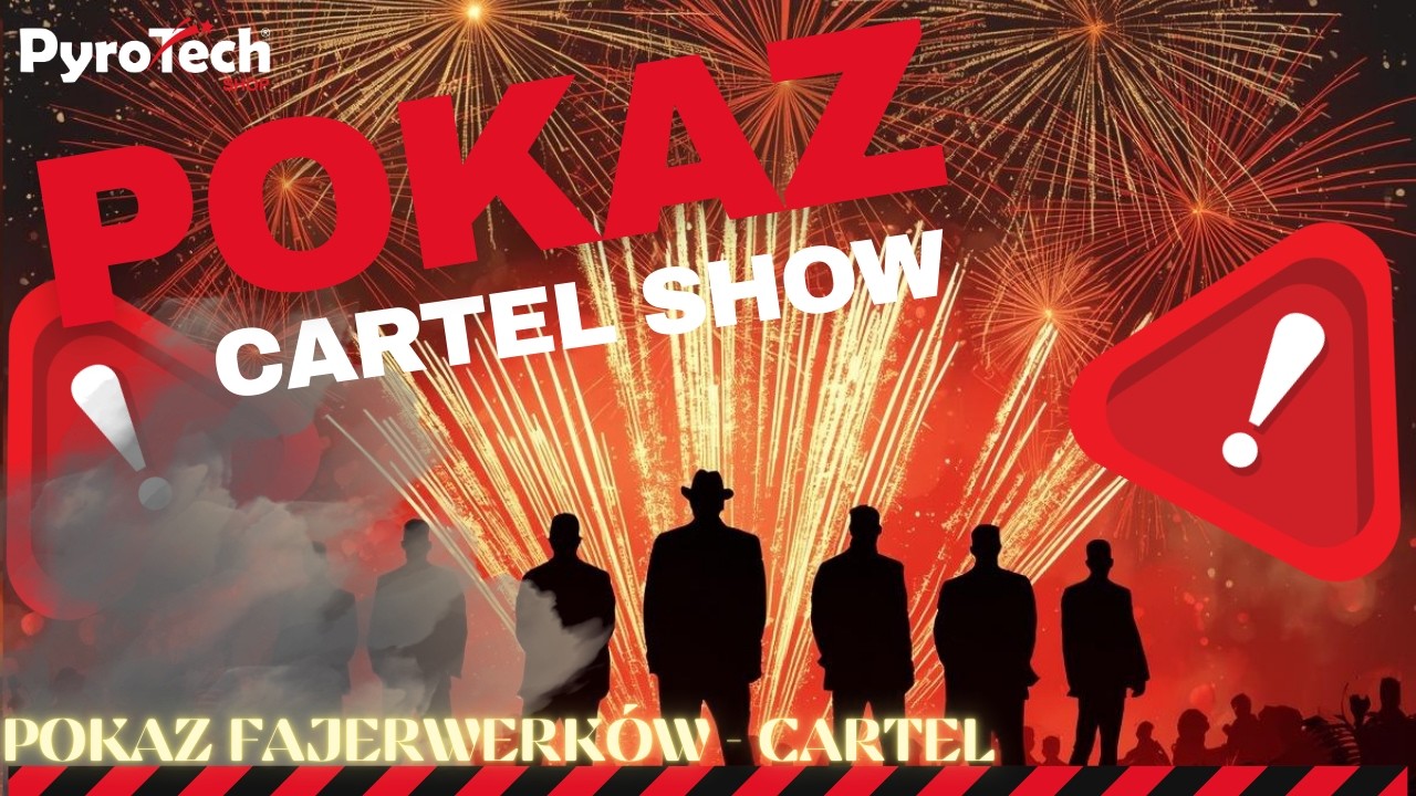 POKAZ FAJERWERK&Oacute;W - CARTEL - 400 strz. 20 mm - PTS14 - PyroTech