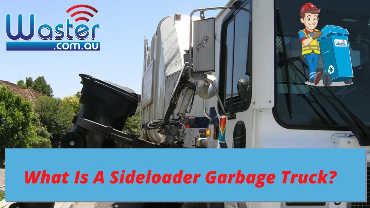 Side Loader Garbage Truck 🚛How Does A Side Lift Waste Truck Work?