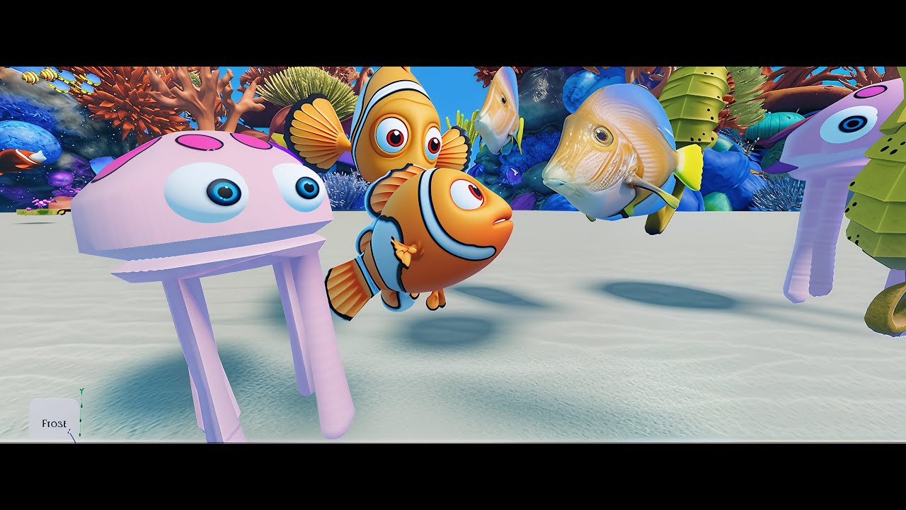 Finding Nemo Roblox - Arriving at school