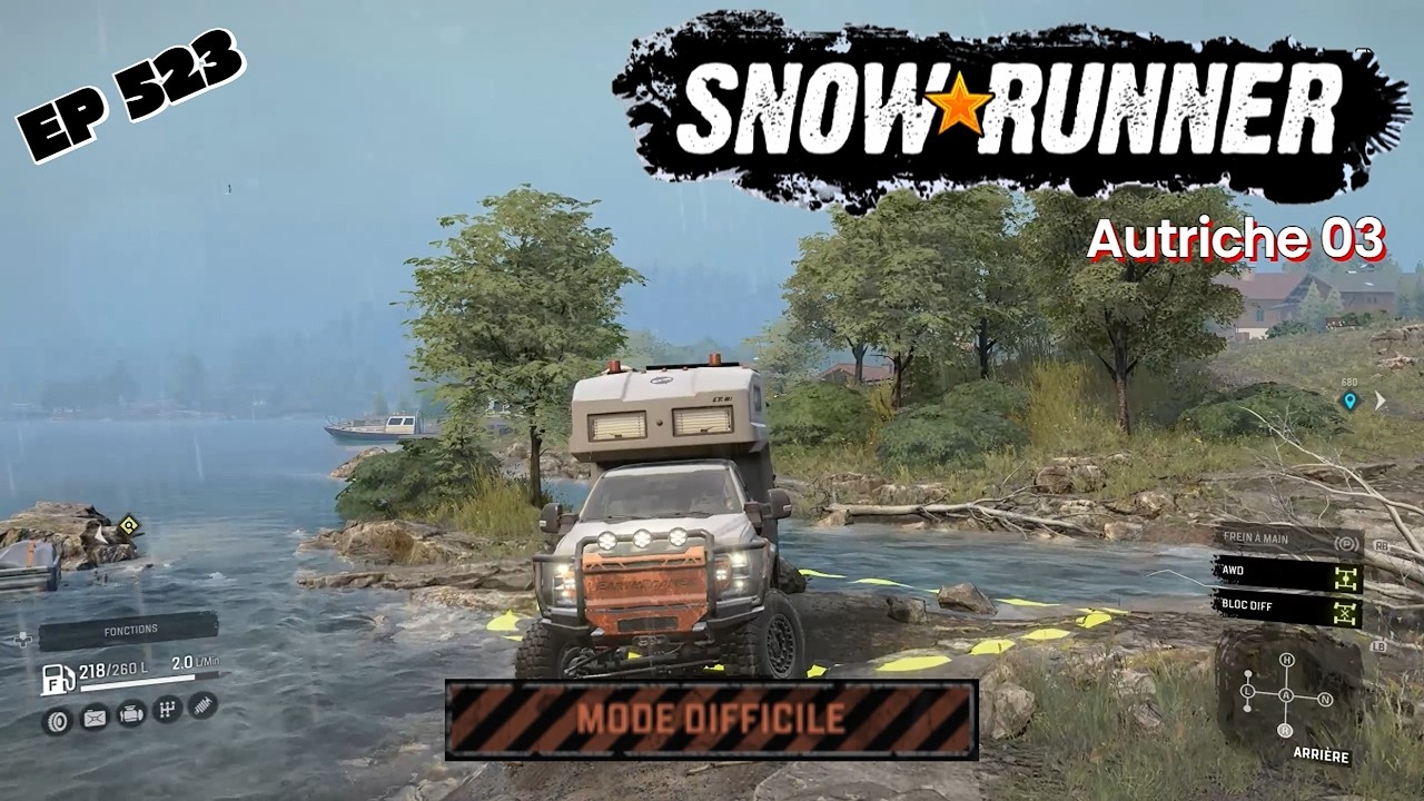 #SnowRunnerQC (Autriche 03) Dans cet épisode, 4 tâches de terminées.