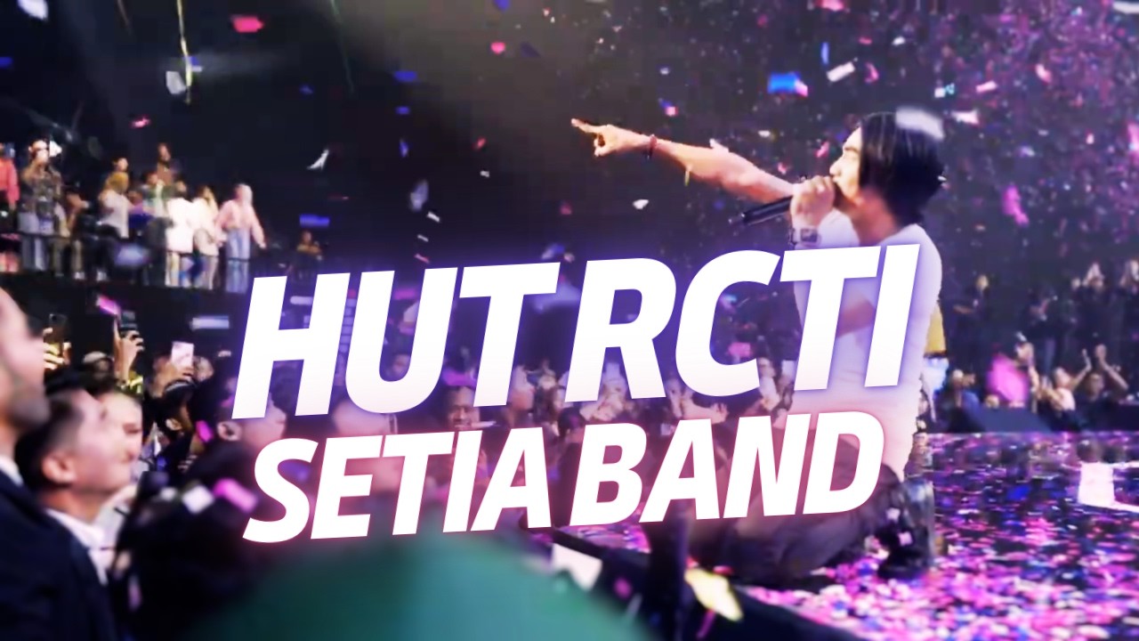 Raffi ahmad  NONTON KONSER SETIA BAND