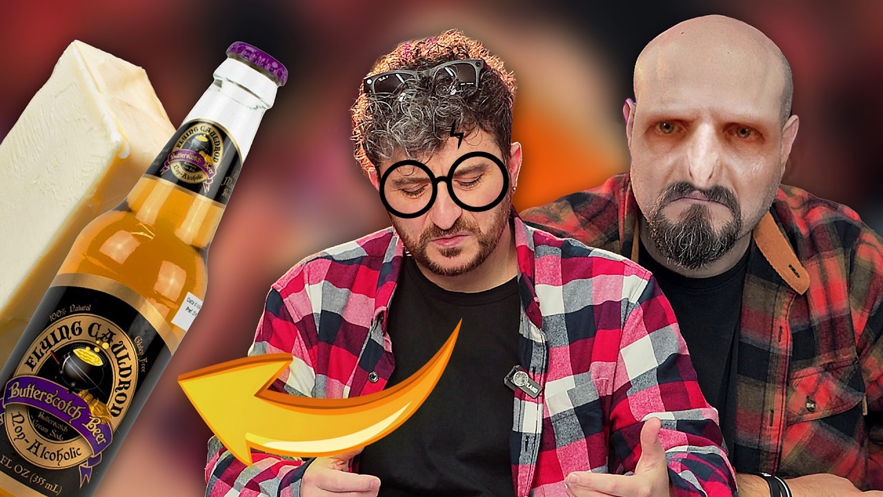 Assaggiamo la burrobirra di Harrry Potter!