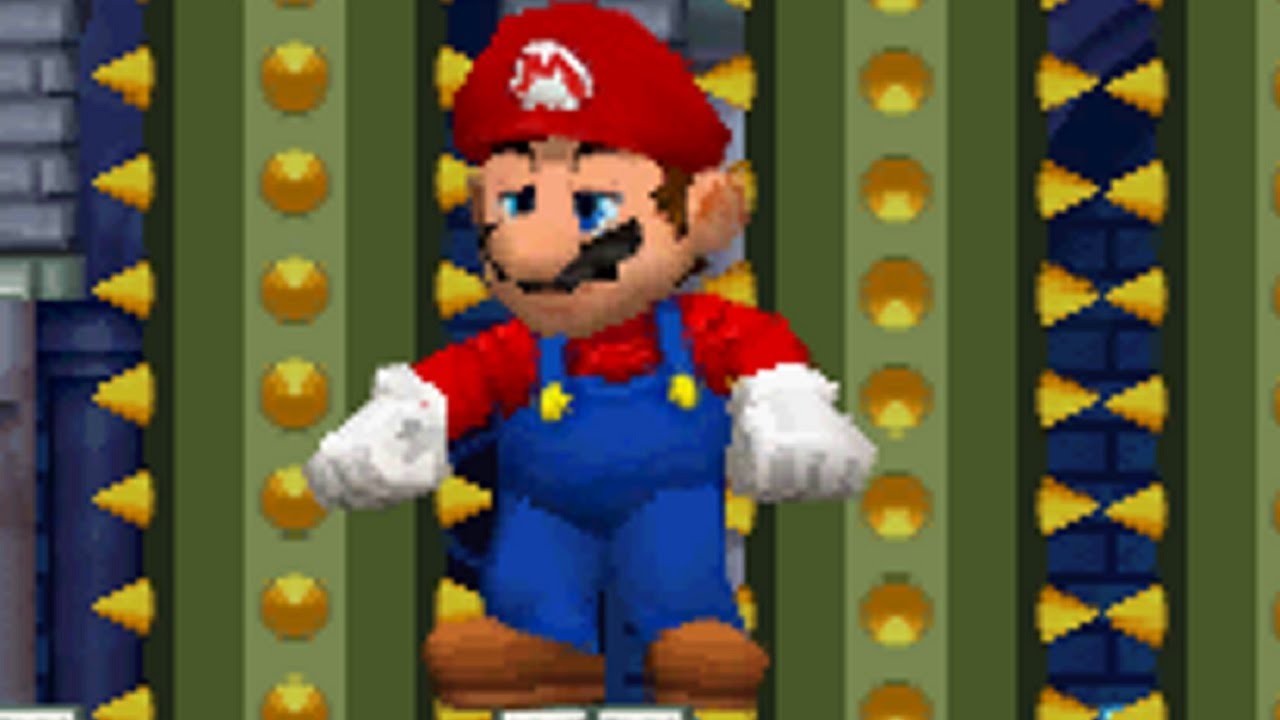 New Super Mario Bros DS - All Castles with Giant Mario