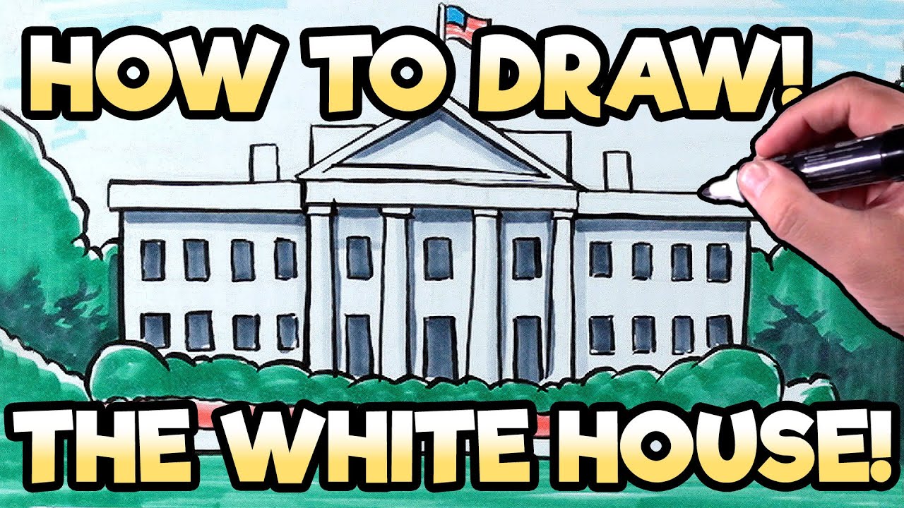 How to Draw the White House | Time to Draw