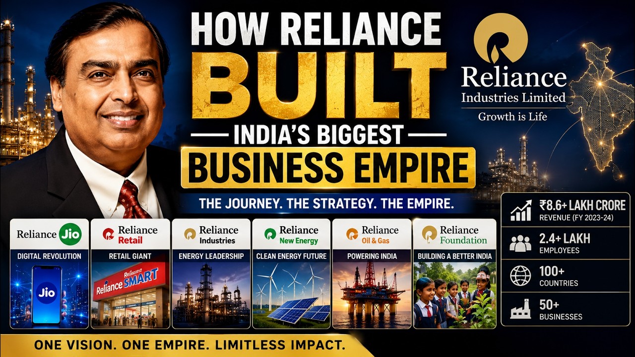 How Reliance Built India's Biggest Business Empire