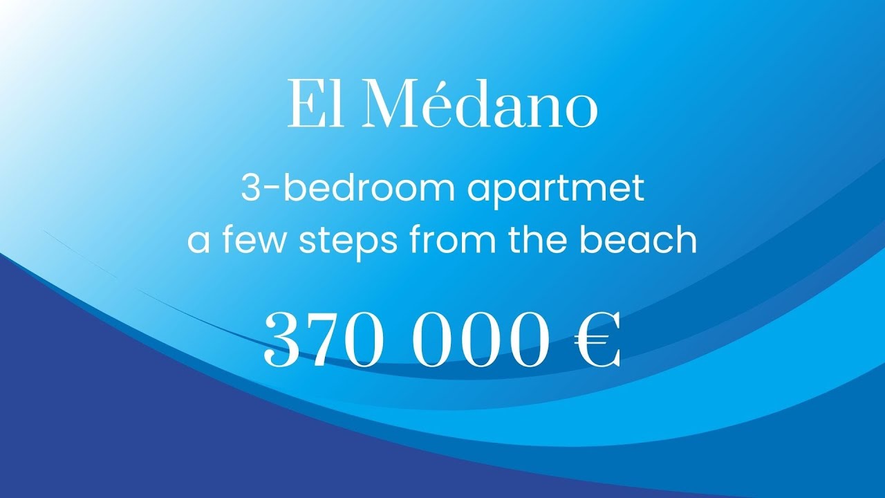For Sale: 3-Bedroom Apartment in El Médano, Tenerife – Move-In Ready with Balcony