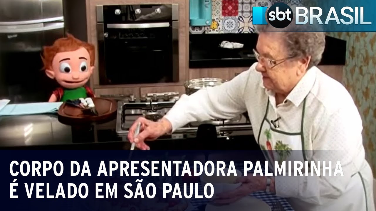 Corpo da apresentadora Palmirinha é velado em São Paulo | SBT Brasil (08/05/23)