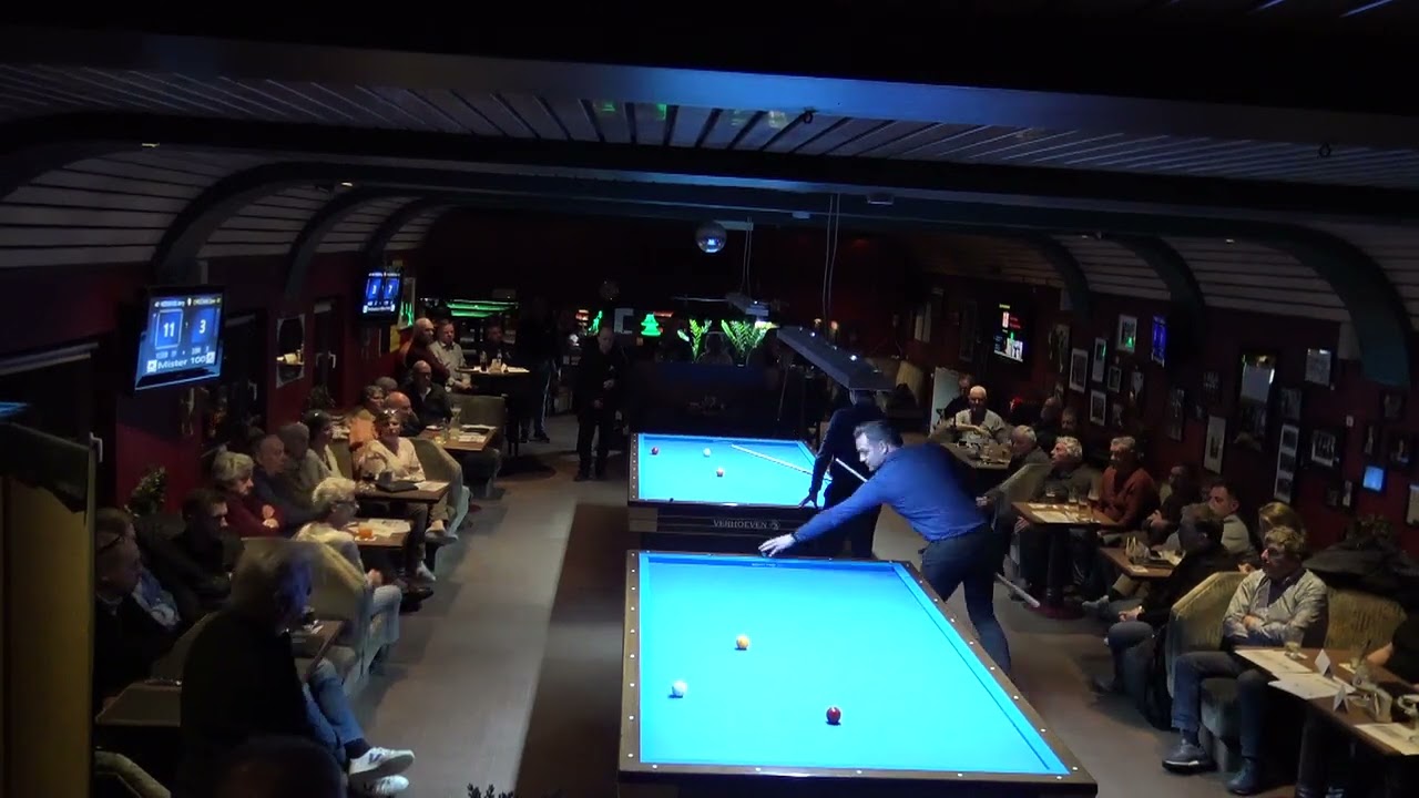 Jerry Hermans vs Dave Christiani / Guy van Litsenborg vs Bart Ceulemans