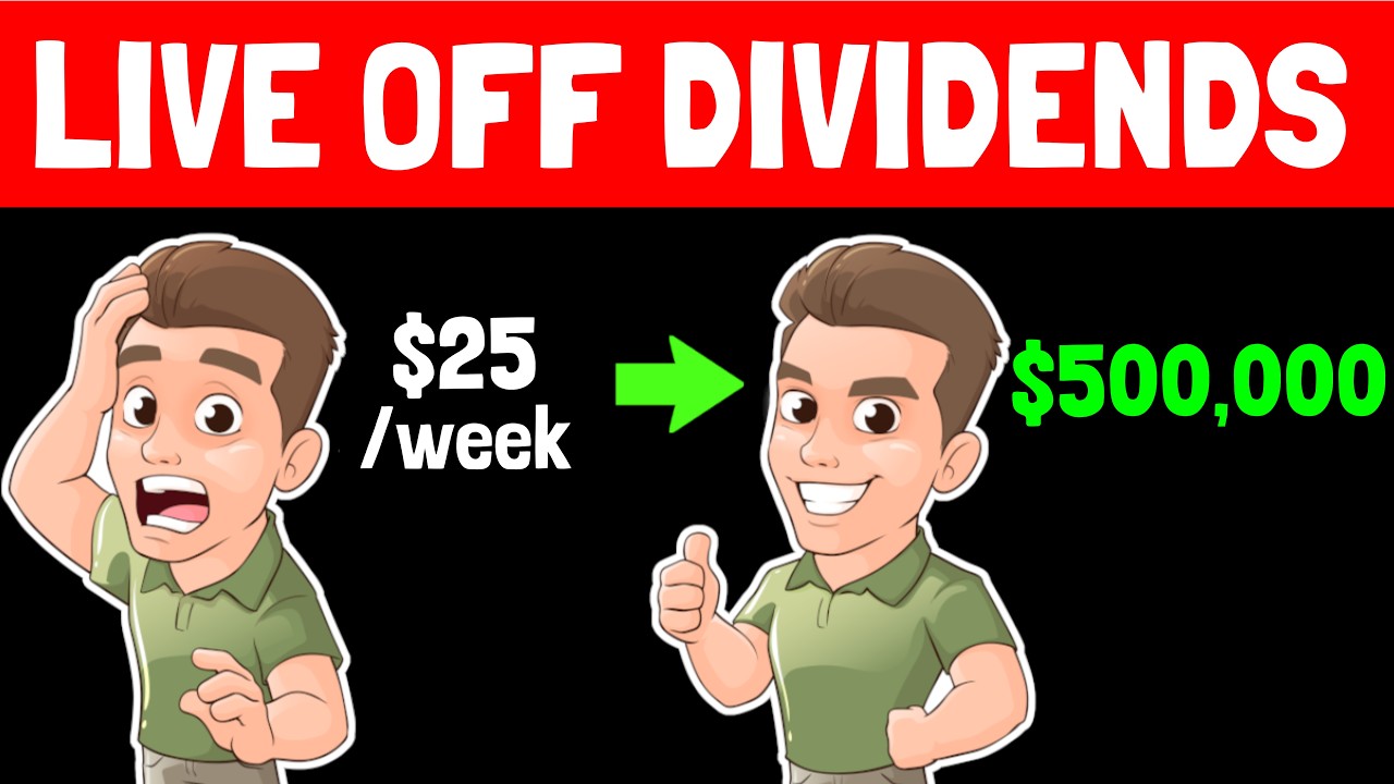 $25/Week Into Dividend Stocks Will COMPOUND Into $5,000/Month