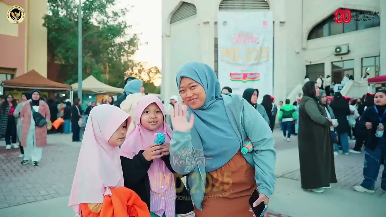 [HIGHLIGHT] Pesta Rakyat & International Migrants Day 2025 di KBRI Riyadh😍🔥