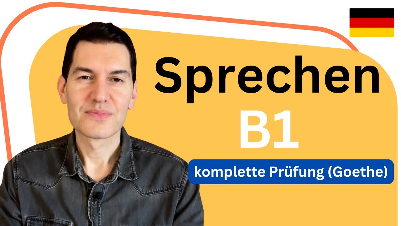 SPRECHEN B1 | komplette Prüfung | Goethe