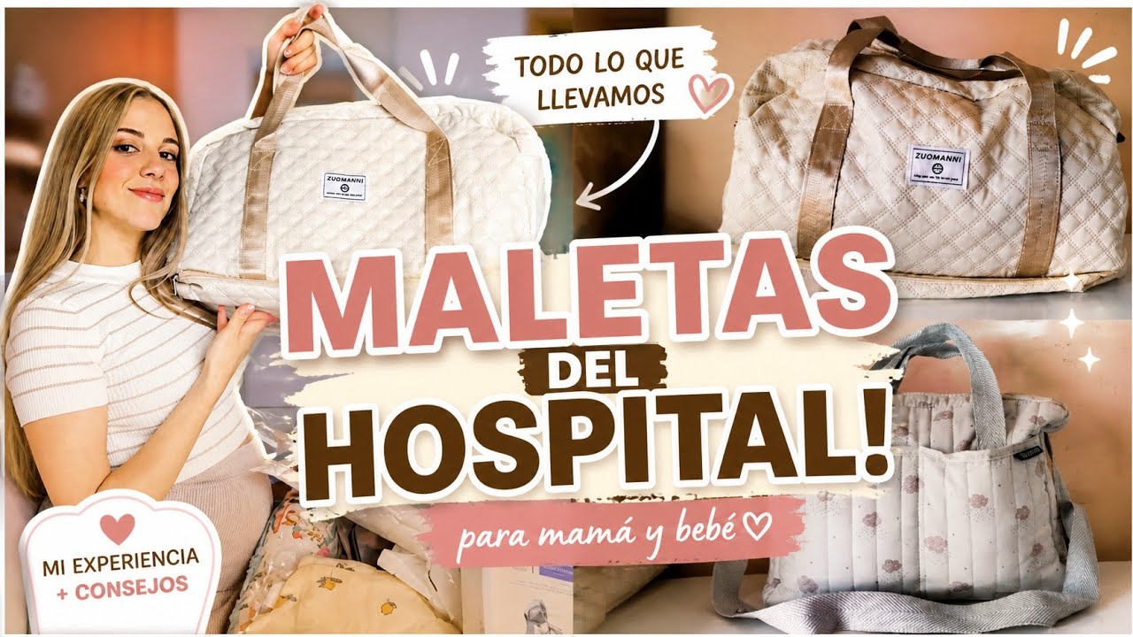 👜MALETAS HOSPITAL MAMA Y BEBE 👶🏼🤰🏼🏥Hospital público 🏥