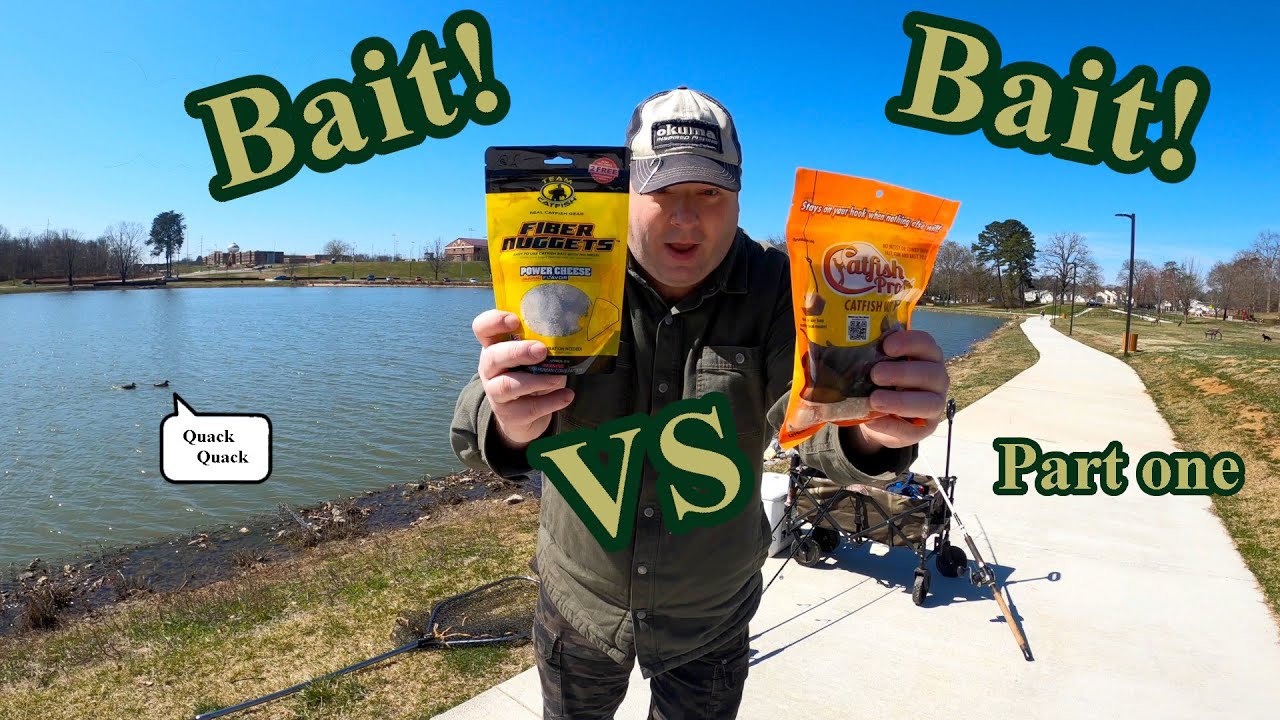 Fiber Nuggets против Catfish Pro | Рыбалка на ветреном пруду (часть 1)